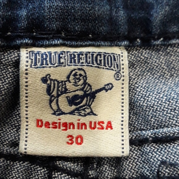 True Religion Jean's shorts size 30 - Picture 3 of 5